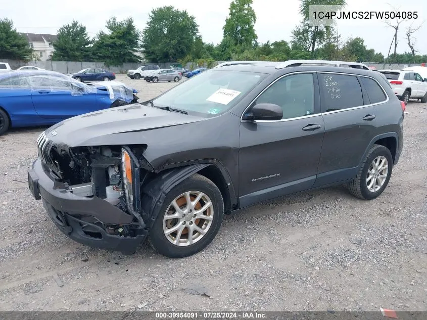 2015 Jeep Cherokee Latitude VIN: 1C4PJMCS2FW504085 Lot: 39954091