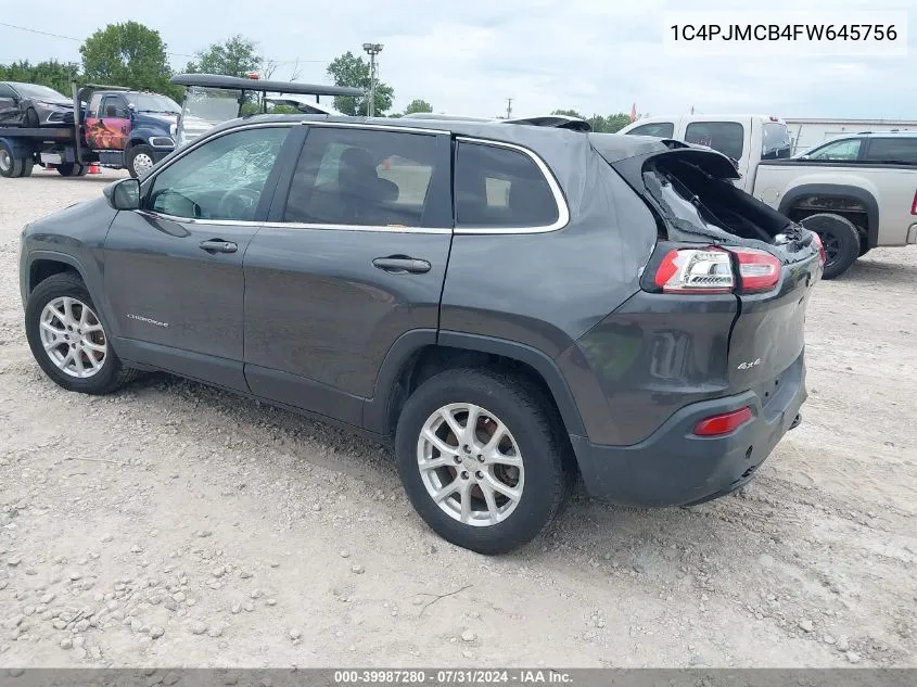 1C4PJMCB4FW645756 2015 Jeep Cherokee Latitude