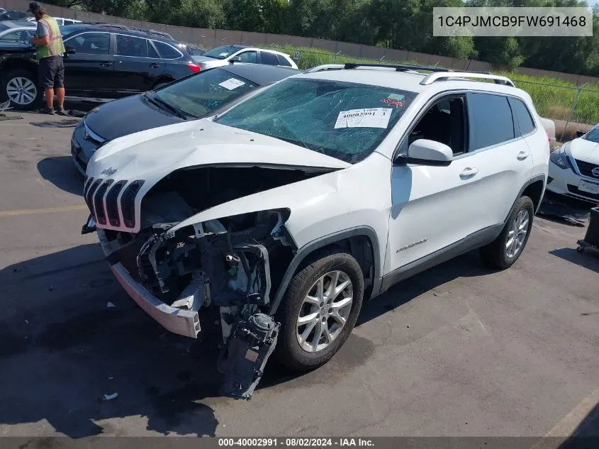 1C4PJMCB9FW691468 2015 Jeep Cherokee Latitude