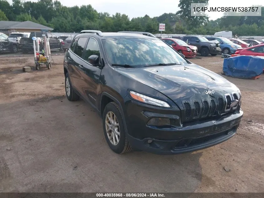 2015 Jeep Cherokee North VIN: 1C4PJMCB8FW538757 Lot: 40035968