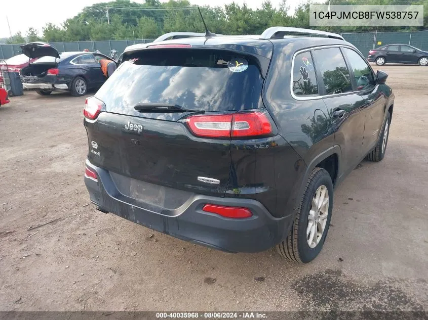 1C4PJMCB8FW538757 2015 Jeep Cherokee North