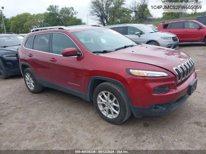 1C4PJMCS2FW605059 2015 Jeep Cherokee Latitude