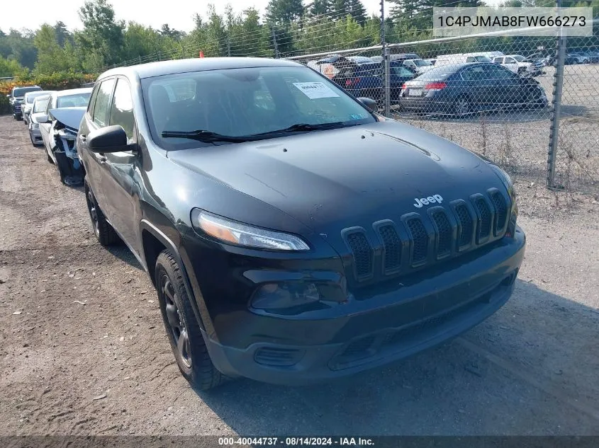 1C4PJMAB8FW666273 2015 Jeep Cherokee Sport