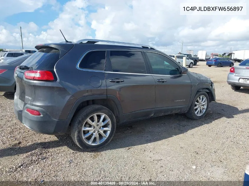 1C4PJLDBXFW656897 2015 Jeep Cherokee Limited