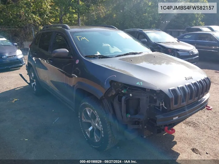 1C4PJMBS4FW582157 2015 Jeep Cherokee Trailhawk