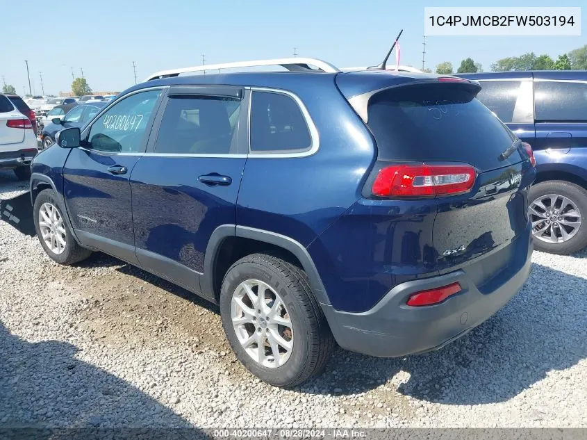 1C4PJMCB2FW503194 2015 Jeep Cherokee Latitude