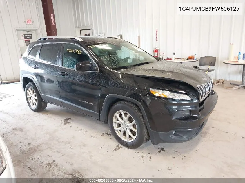 2015 Jeep Cherokee Latitude VIN: 1C4PJMCB9FW606127 Lot: 40205885