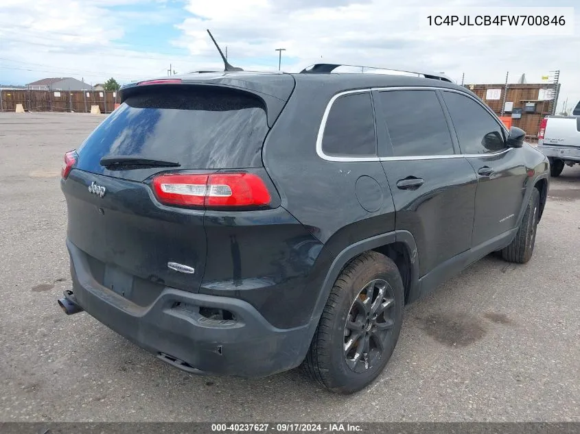 1C4PJLCB4FW700846 2015 Jeep Cherokee Latitude