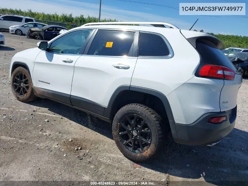 1C4PJMCS3FW749977 2015 Jeep Cherokee Latitude