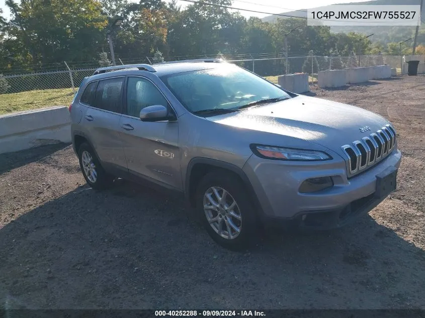 2015 Jeep Cherokee Latitude VIN: 1C4PJMCS2FW755527 Lot: 40252288