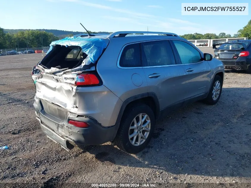 2015 Jeep Cherokee Latitude VIN: 1C4PJMCS2FW755527 Lot: 40252288