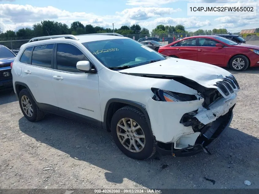 2015 Jeep Cherokee Latitude VIN: 1C4PJMCS2FW565002 Lot: 40262080