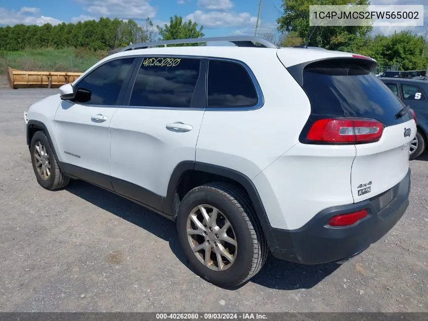 1C4PJMCS2FW565002 2015 Jeep Cherokee Latitude