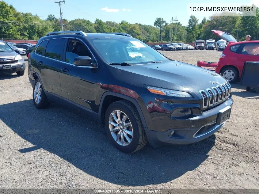 1C4PJMDSXFW681854 2015 Jeep Cherokee Limited