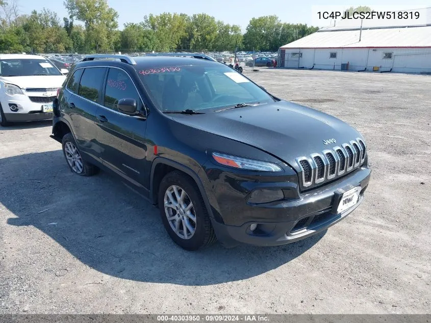 2015 Jeep Cherokee North VIN: 1C4PJLCS2FW518319 Lot: 40303950