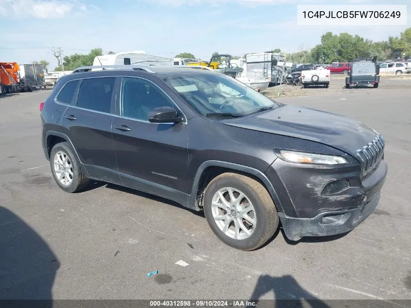 1C4PJLCB5FW706249 2015 Jeep Cherokee Latitude