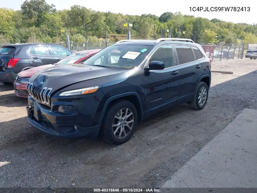 1C4PJLCS9FW782413 2015 Jeep Cherokee Latitude