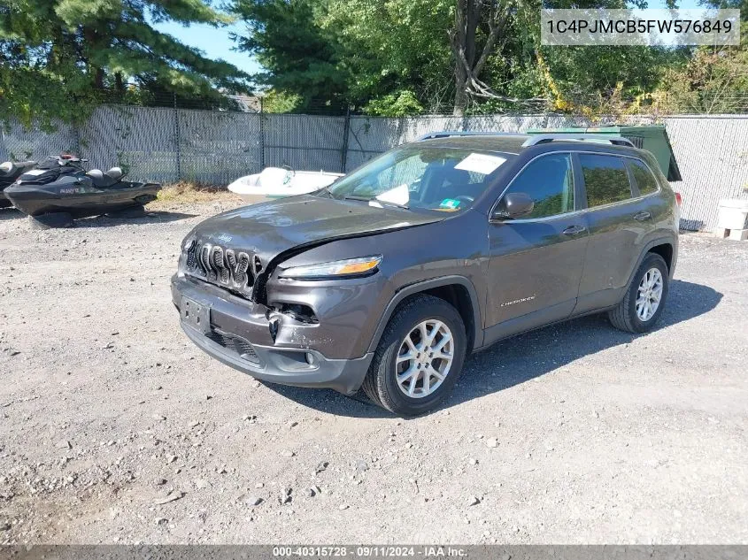 1C4PJMCB5FW576849 2015 Jeep Cherokee Latitude