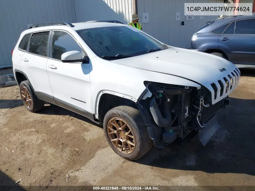 1C4PJMCS7FW774624 2015 Jeep Cherokee Latitude Altitude