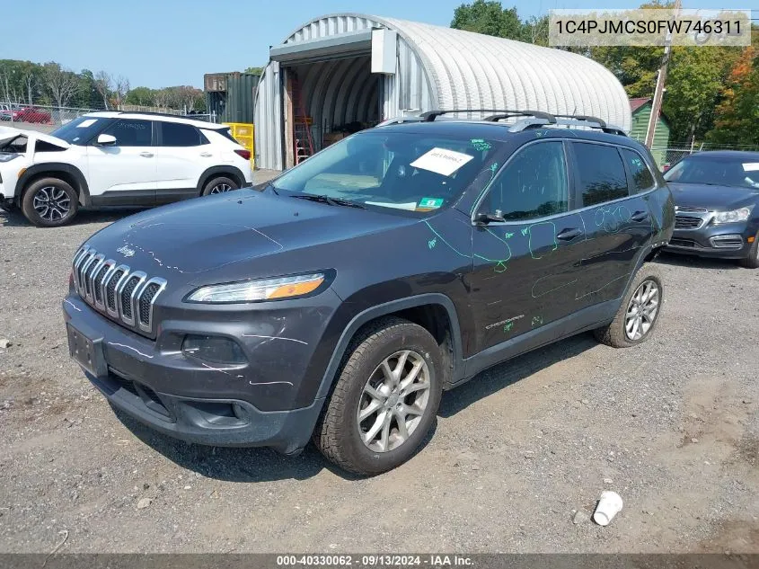 2015 Jeep Cherokee Latitude VIN: 1C4PJMCS0FW746311 Lot: 40330062