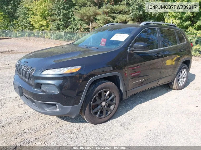 1C4PJMCB7FW789317 2015 Jeep Cherokee Latitude