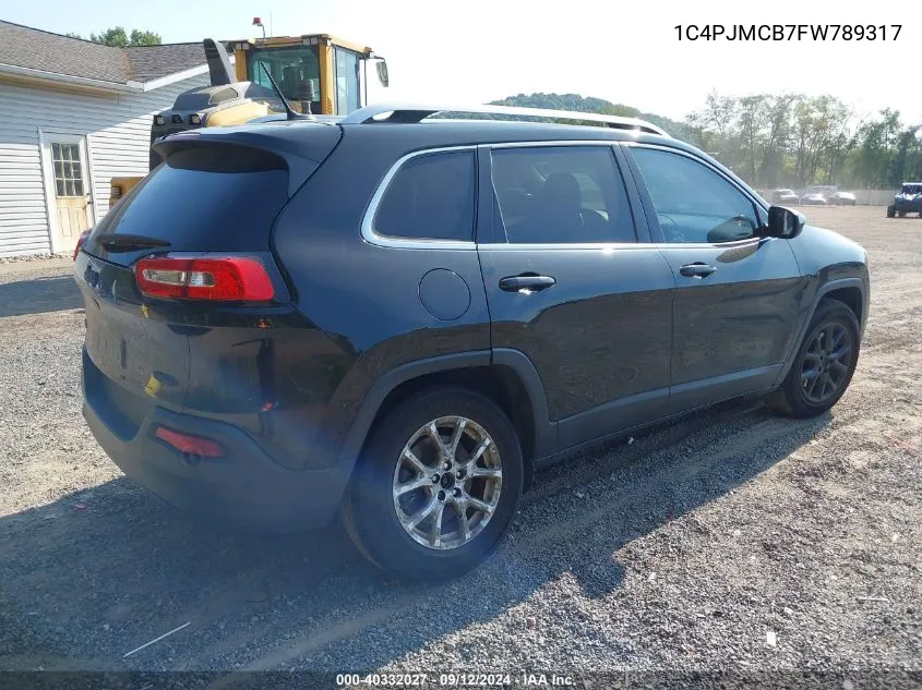 1C4PJMCB7FW789317 2015 Jeep Cherokee Latitude