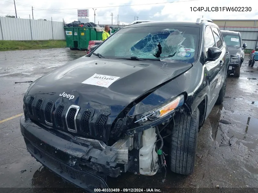 1C4PJLCB1FW602230 2015 Jeep Cherokee Latitude