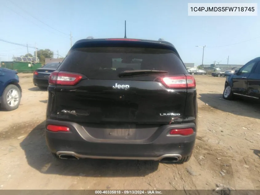 1C4PJMDS5FW718745 2015 Jeep Cherokee Limited