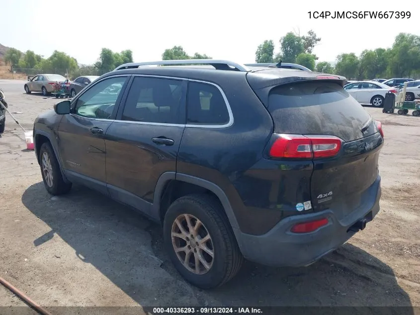 1C4PJMCS6FW667399 2015 Jeep Cherokee Latitude