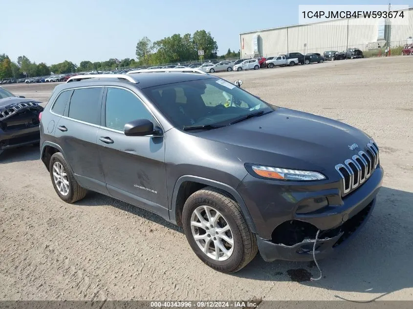 1C4PJMCB4FW593674 2015 Jeep Cherokee North