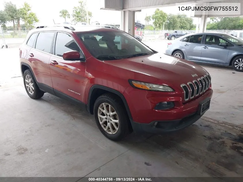 1C4PJMCS0FW755512 2015 Jeep Cherokee Latitude