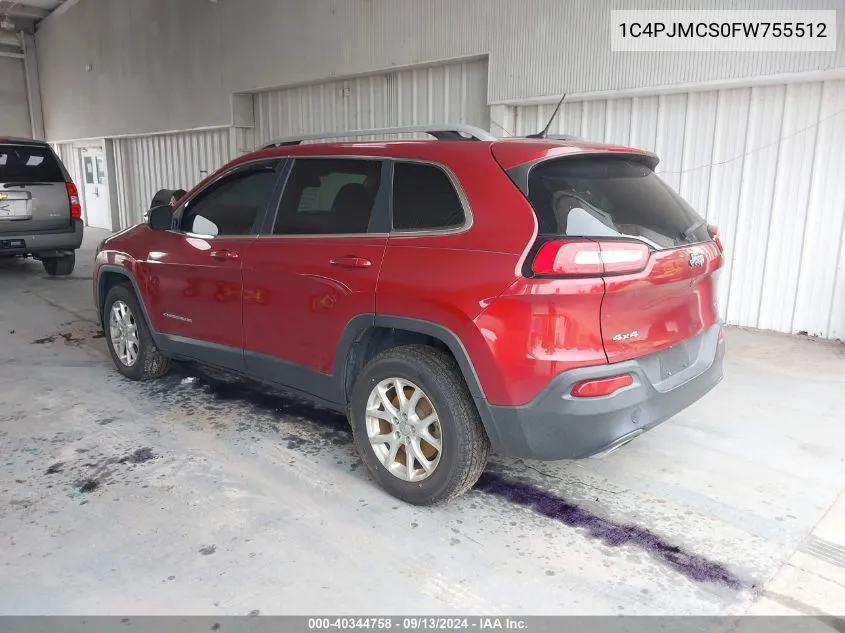 1C4PJMCS0FW755512 2015 Jeep Cherokee Latitude