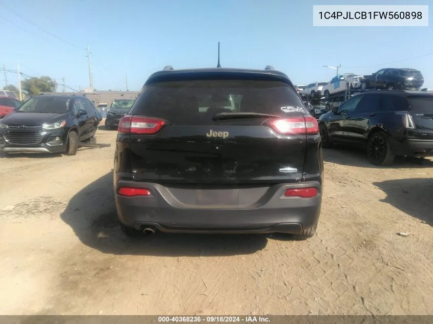 1C4PJLCB1FW560898 2015 Jeep Cherokee Latitude