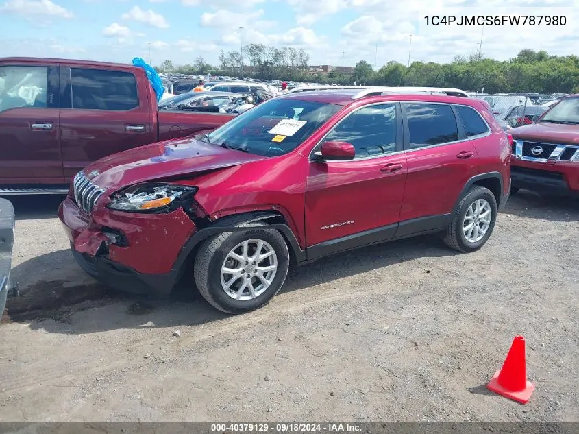 2015 Jeep Cherokee Latitude VIN: 1C4PJMCS6FW787980 Lot: 40379129