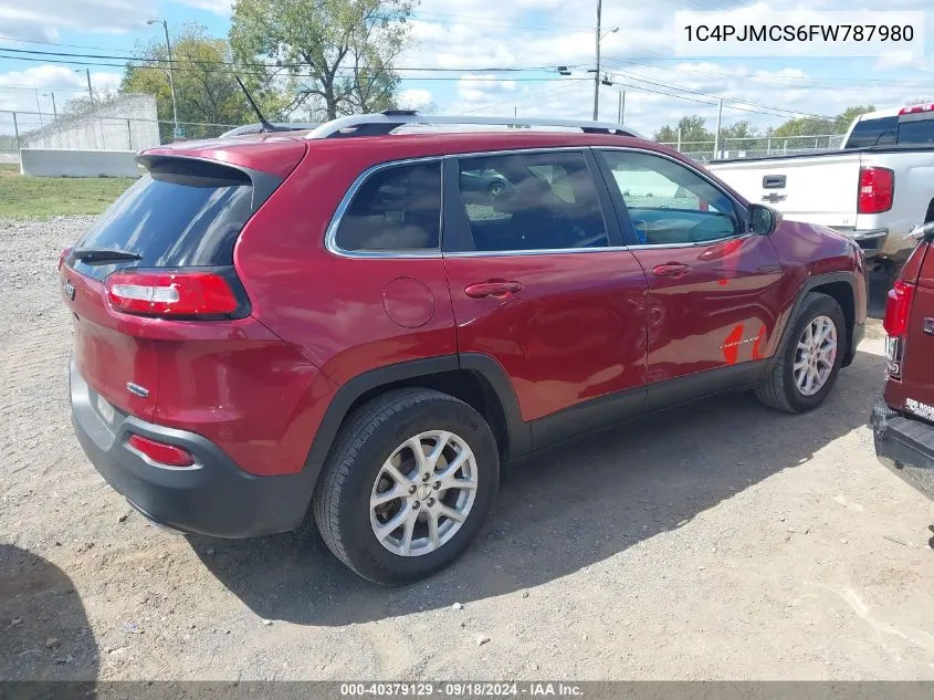 2015 Jeep Cherokee Latitude VIN: 1C4PJMCS6FW787980 Lot: 40379129