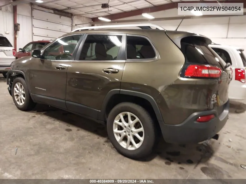 2015 Jeep Cherokee Latitude VIN: 1C4PJMCS2FW504054 Lot: 40384909