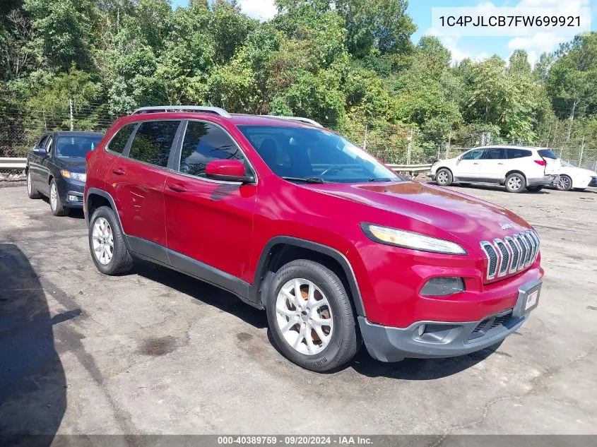 1C4PJLCB7FW699921 2015 Jeep Cherokee Latitude