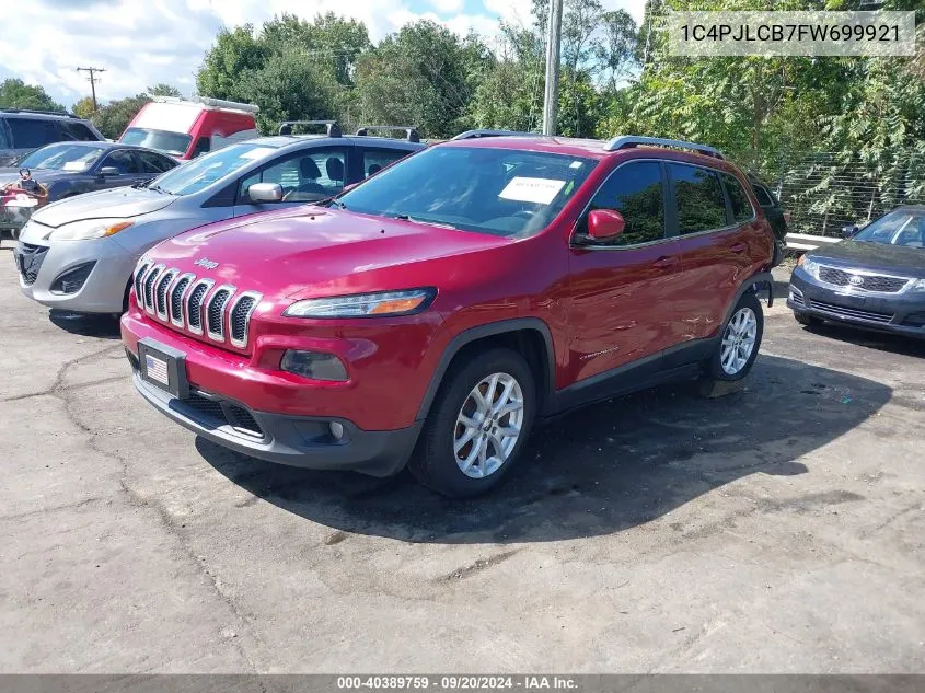 1C4PJLCB7FW699921 2015 Jeep Cherokee Latitude