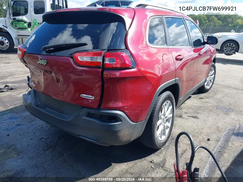 1C4PJLCB7FW699921 2015 Jeep Cherokee Latitude