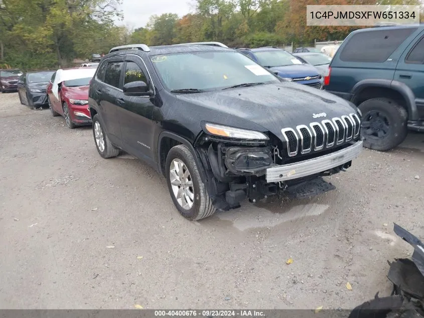 1C4PJMDSXFW651334 2015 Jeep Cherokee Limited