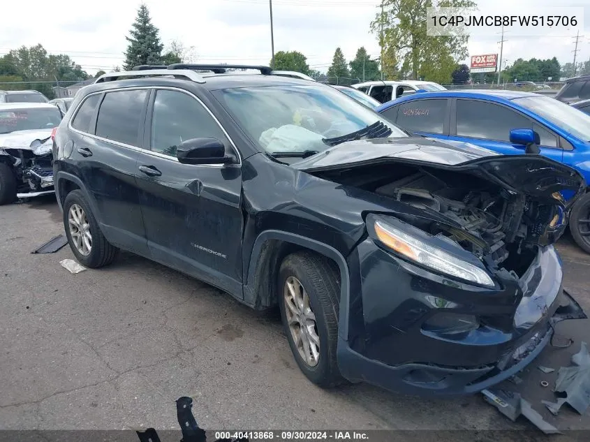 2015 Jeep Cherokee Latitude VIN: 1C4PJMCB8FW515706 Lot: 40413868