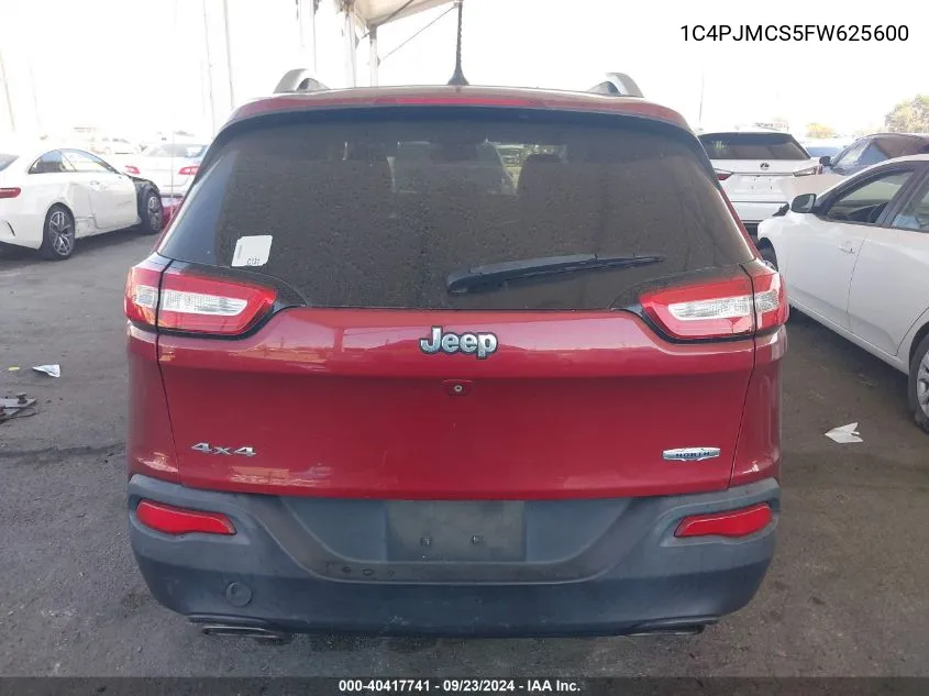 2015 Jeep Cherokee Latitude VIN: 1C4PJMCS5FW625600 Lot: 40417741