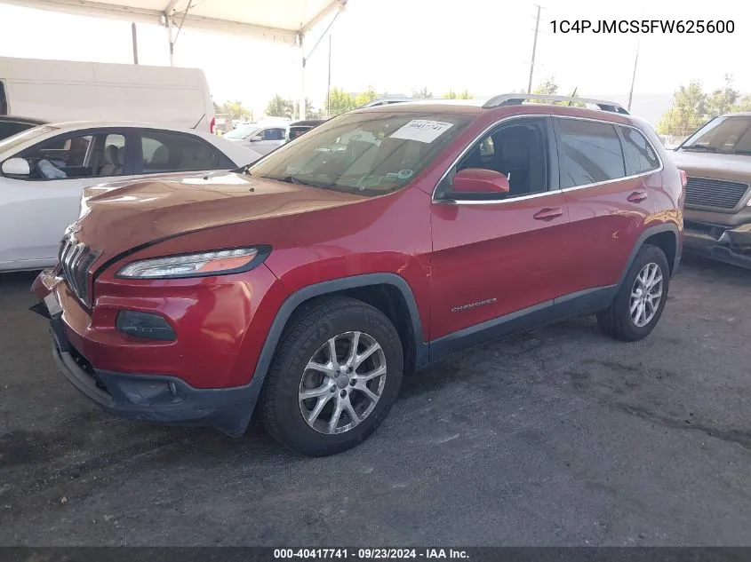 1C4PJMCS5FW625600 2015 Jeep Cherokee Latitude