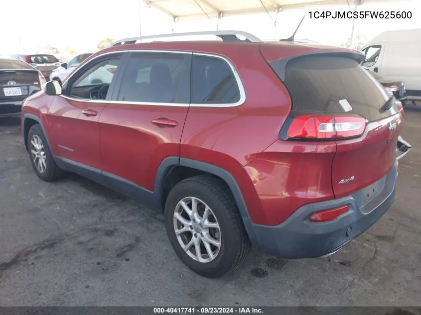 1C4PJMCS5FW625600 2015 Jeep Cherokee Latitude