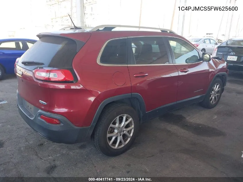 1C4PJMCS5FW625600 2015 Jeep Cherokee Latitude