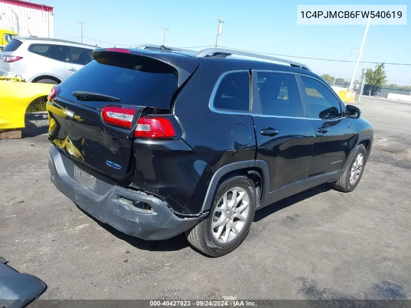 1C4PJMCB6FW540619 2015 Jeep Cherokee Latitude