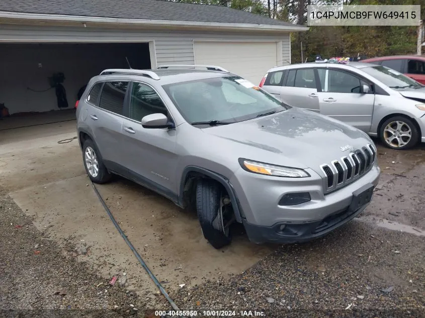 1C4PJMCB9FW649415 2015 Jeep Cherokee Latitude