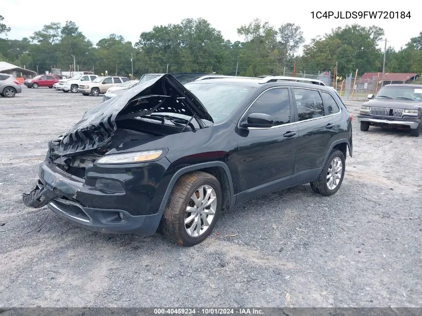 1C4PJLDS9FW720184 2015 Jeep Cherokee Limited