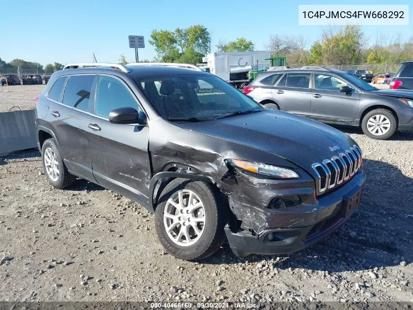 2015 Jeep Cherokee Latitude VIN: 1C4PJMCS4FW668292 Lot: 40466168