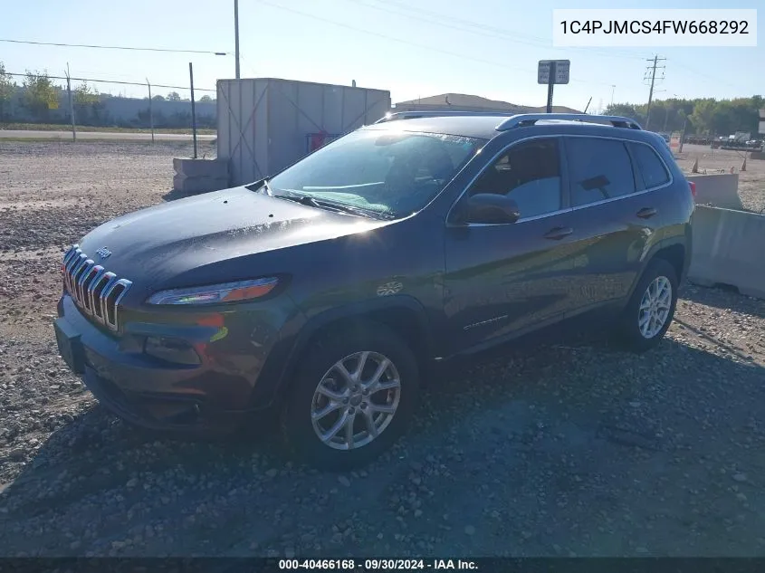 2015 Jeep Cherokee Latitude VIN: 1C4PJMCS4FW668292 Lot: 40466168